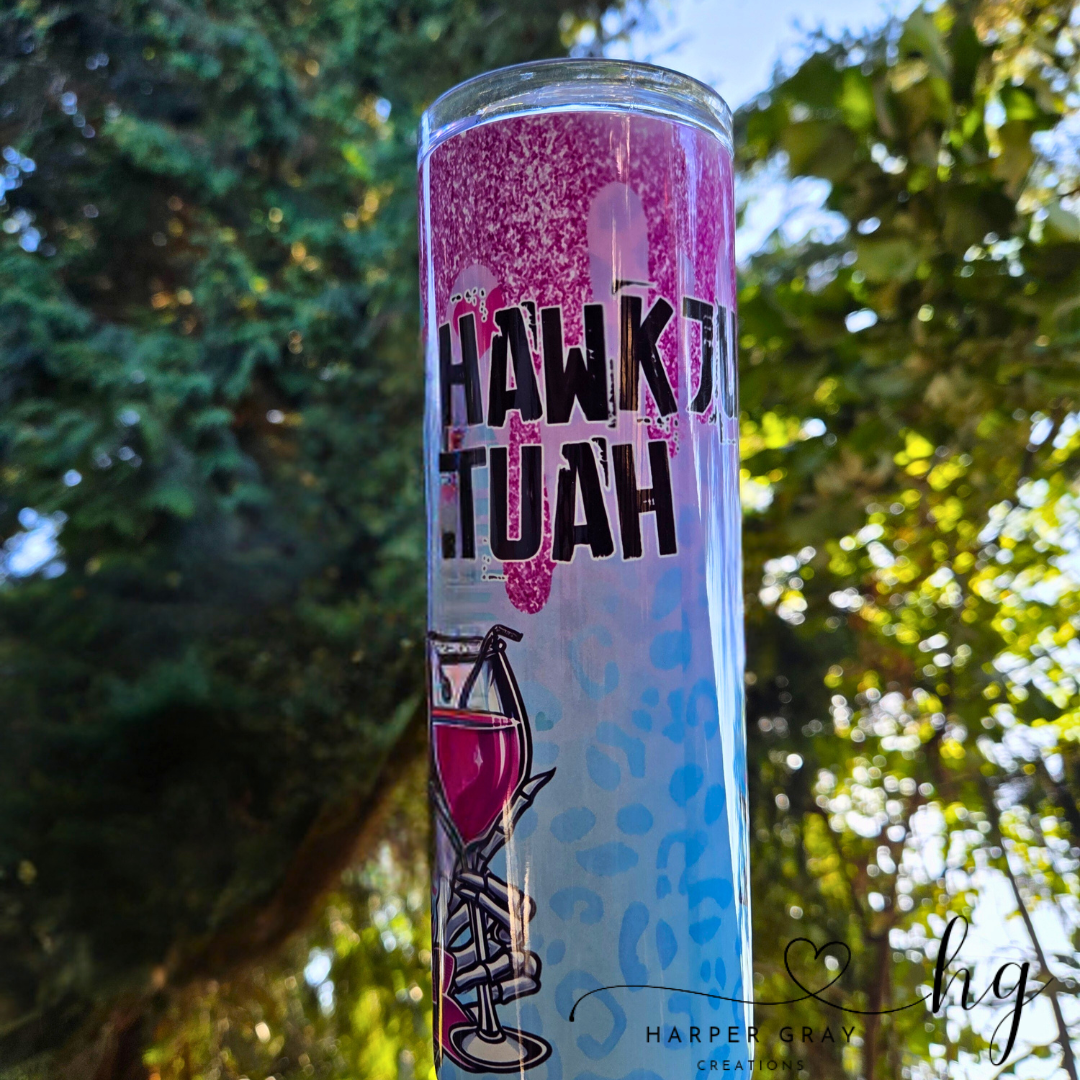 Hawk Tuah Meme 20oz Stainless Steel Tumbler