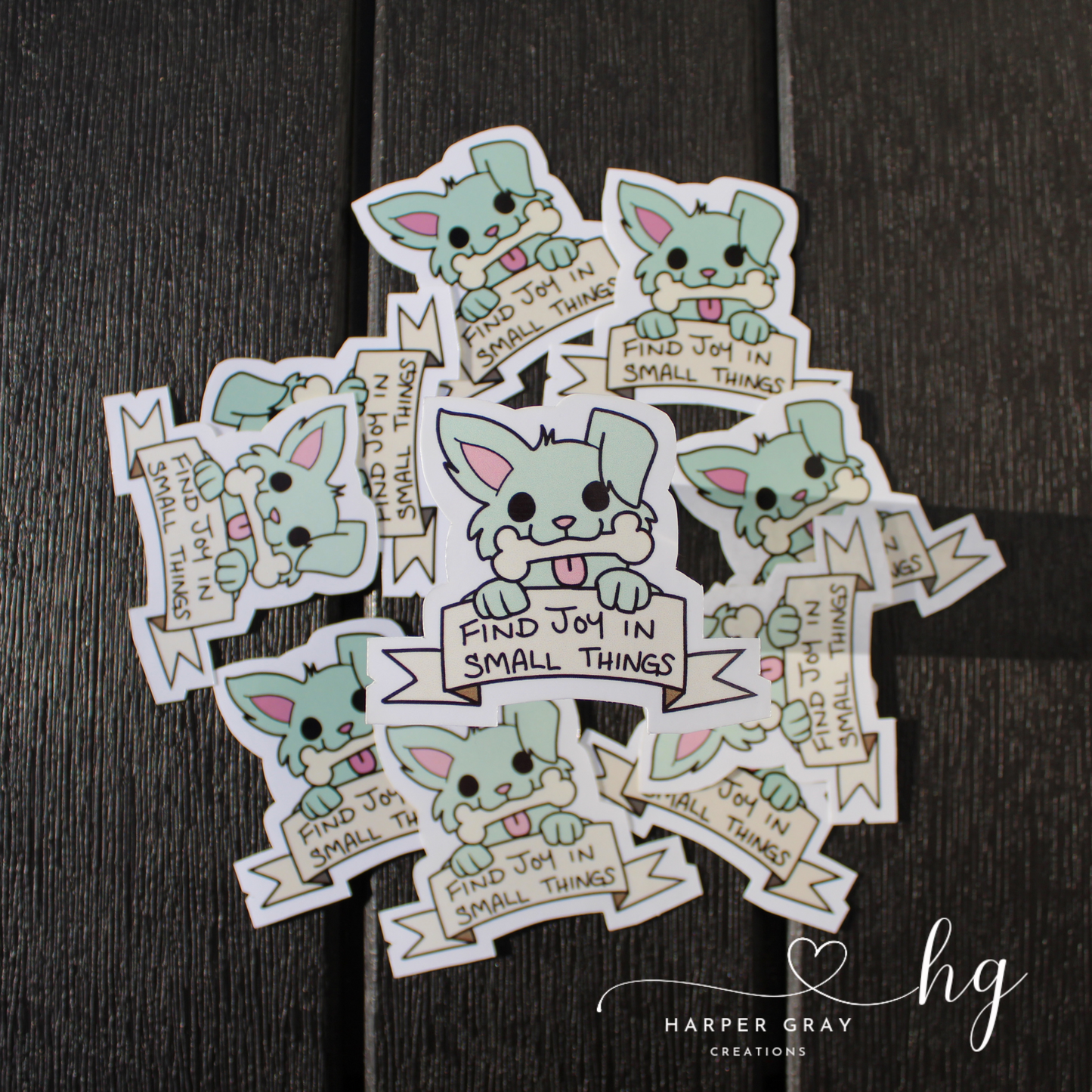 Find Joy In Small Things 3" sticker